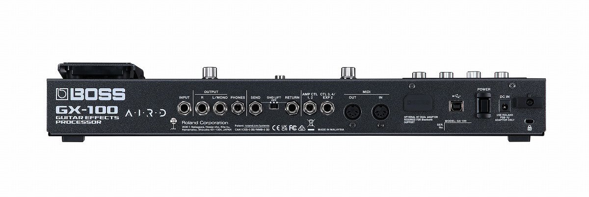 BOSS GX-100 Guitar Effects Processor [BluetoothアダプターBT-DUAL