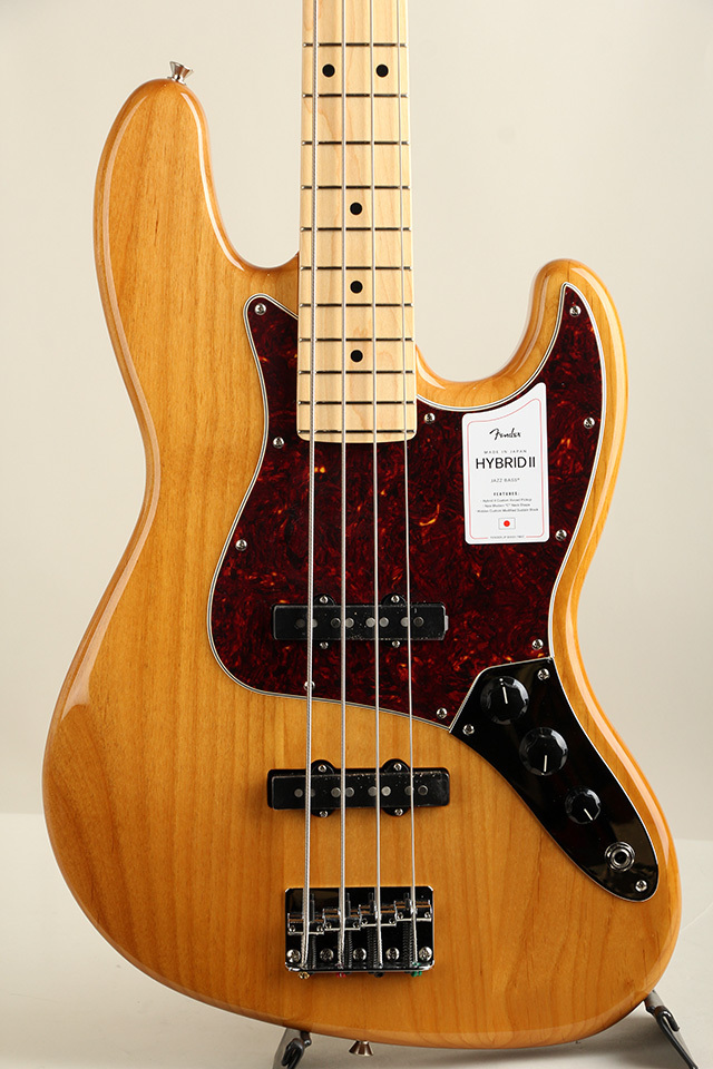 Fender Made in Japan Hybrid II Jazz Bass MN Vintage Natural 【S/N