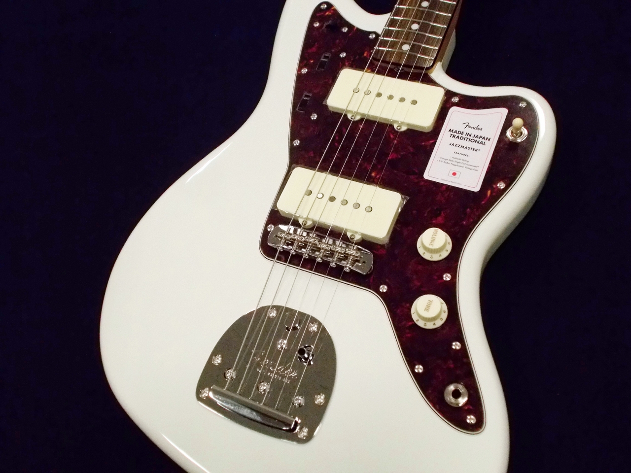 Fender Made in Japan Traditional 60s Jazzmaster Rosewood Fingerboard  Olympic White（新品）【楽器検索デジマート】