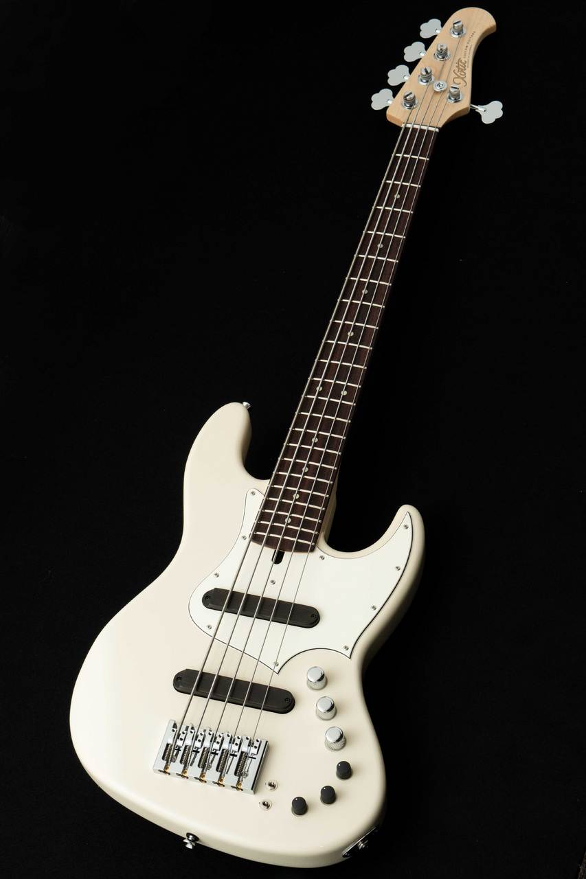 ベース Xotic XJ-1T 5st -Vintage White- #3677（新品/送料無料）【楽器検索