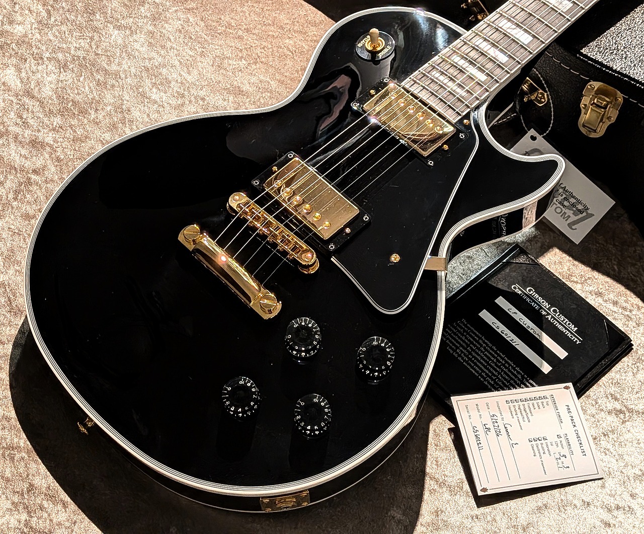 Gibson Custom Shop 【ロングスケール】 Les Paul Custom Long Scale w