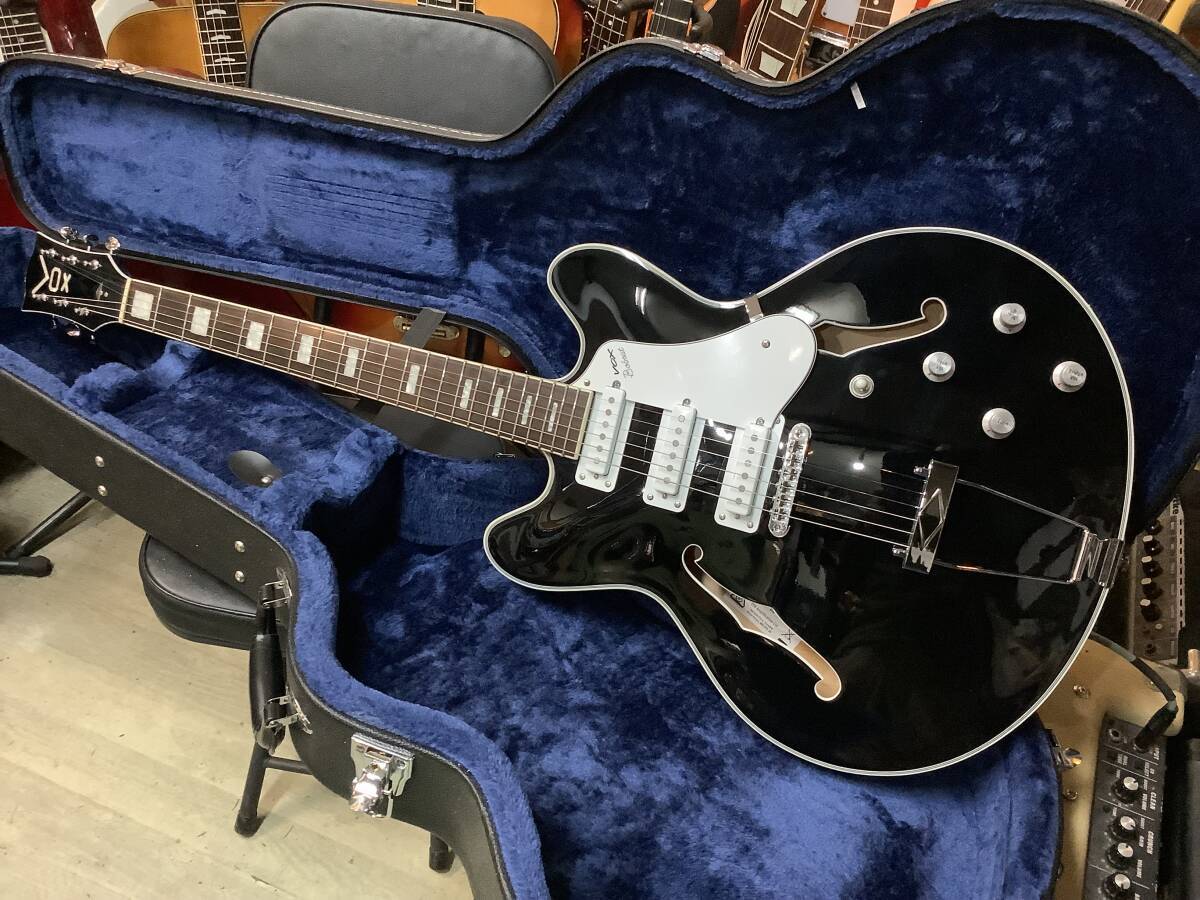 VOX Bobcat S66 Black Guitar BC-S66 セミアコ ボブキャット ブラック