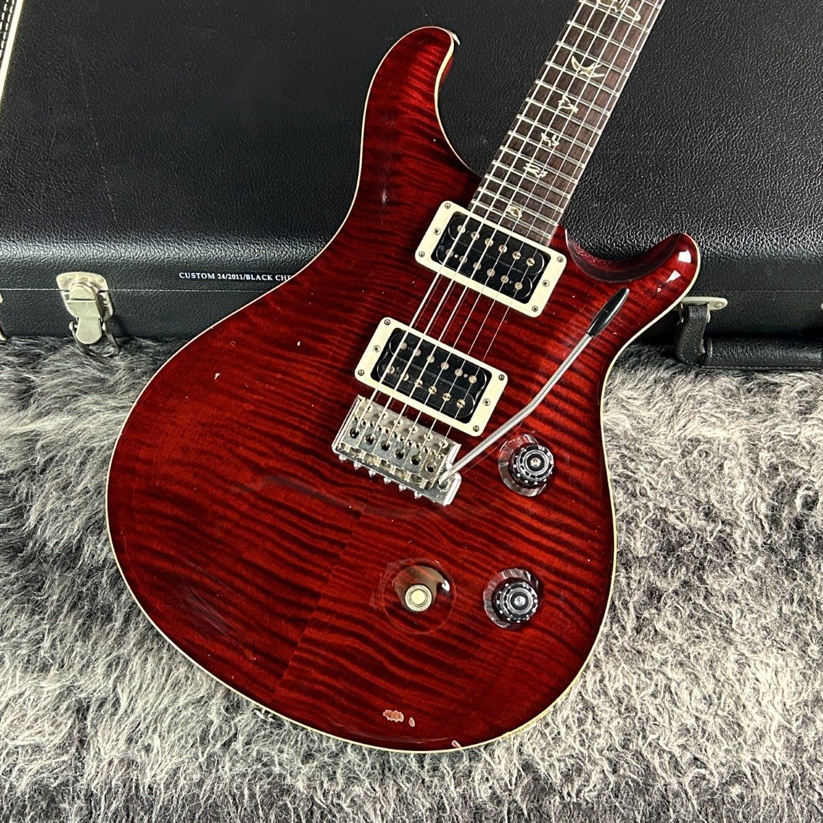 Paul Reed Smith(PRS) Custom 24 1st (10 Top) Black Cherry 2011