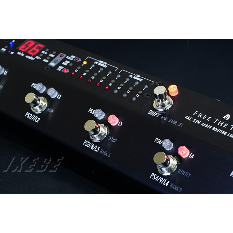 Free The Tone ARC-53M AUDIO ROUTING CONTROLLER 【BLACK COLOR MODEL