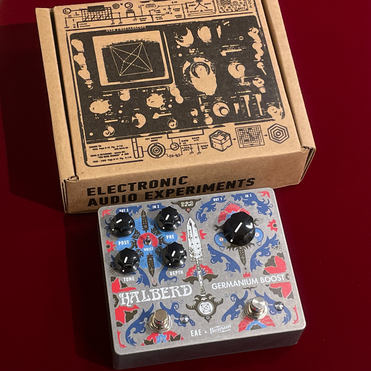 ELECTRONIC AUDIO EXPERIMENTS Halberd + Germanium Boost