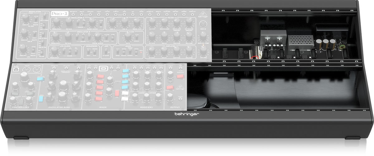 BEHRINGER EURORACK GO ユーロラックケース 140HP×2 3A電源 32キー電源 