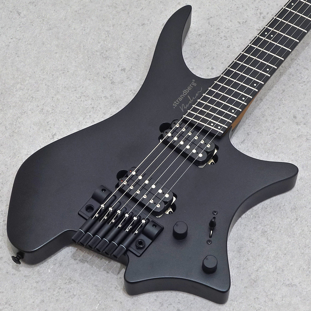 strandberg Boden Metal NX 6 Tremolo Black Granite 【2.24kg