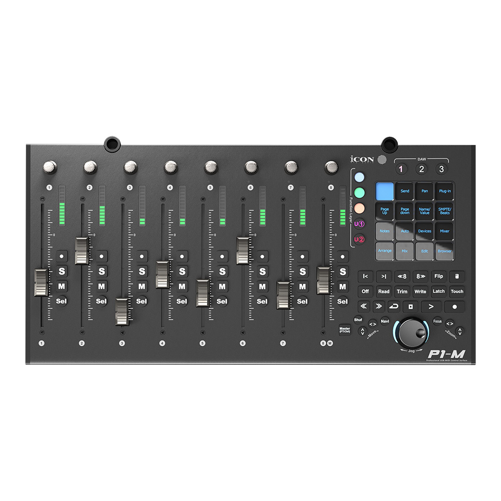 iCON P1-M【モーターフェーダー搭載、主要DAWと連携可能な