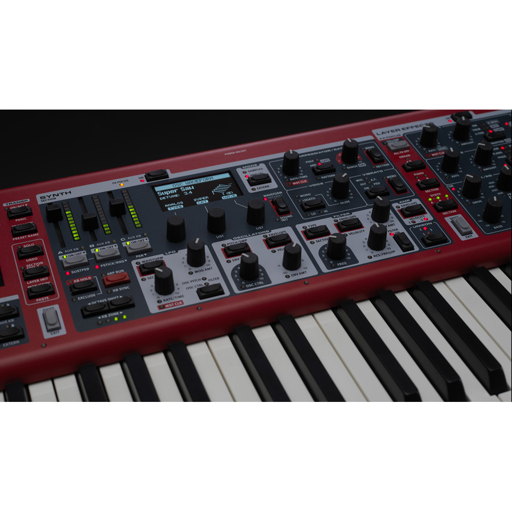 CLAVIA Nord Stage 4 88 専用ケースセット ステージキーボード 88鍵盤