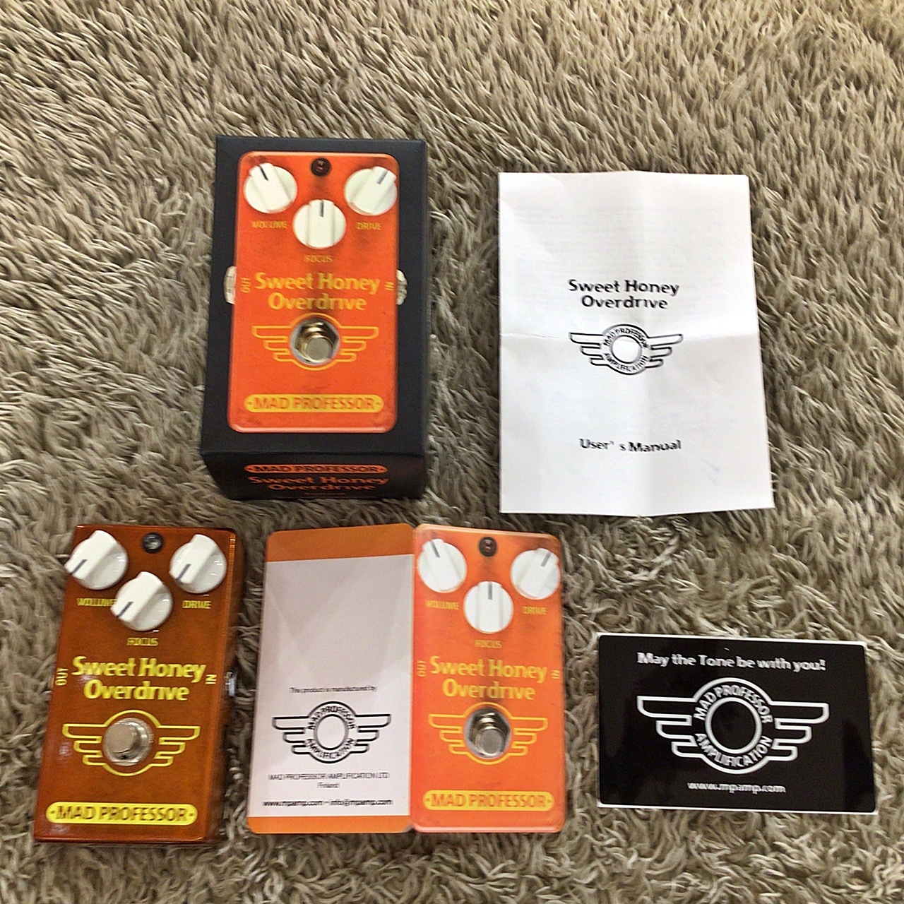 中古美品 MAD PROFESSOR Sweet Honey Overdrive MAD PROFESSOR Sweet Honey Overdrive/FAC（マッドプロフェッサー