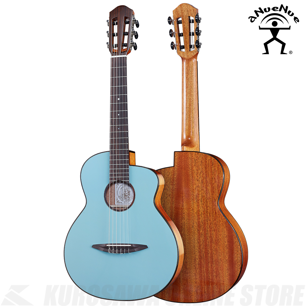 aNueNue aNN-N520SB(SUMMER BLUE)《革新的ミニナイロンギター/33インチ
