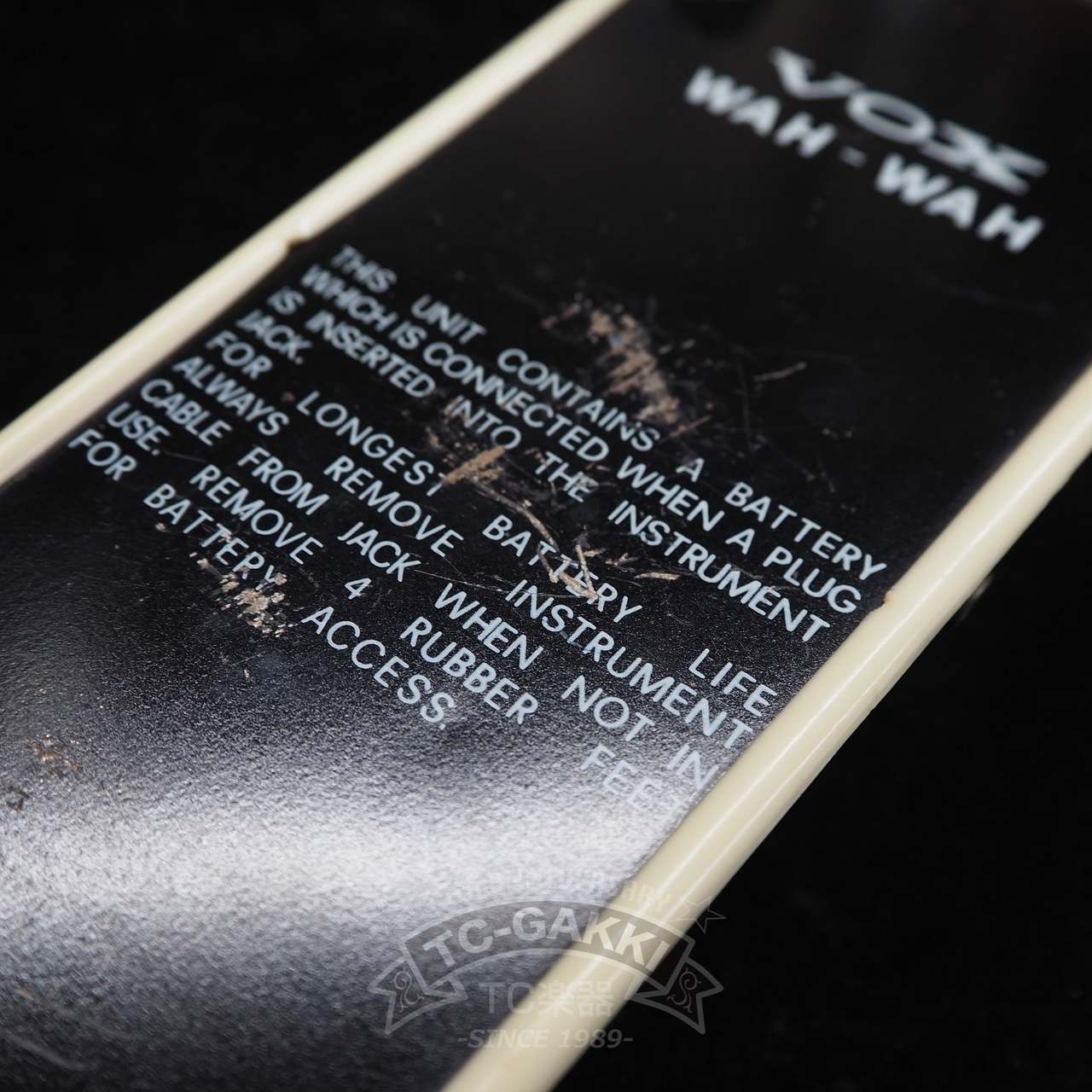 ギター VOX Wah-Wah 250.414 商品番号：010Mid 70's Vox Wah Wah 250.414 [ MADE IN ITALY