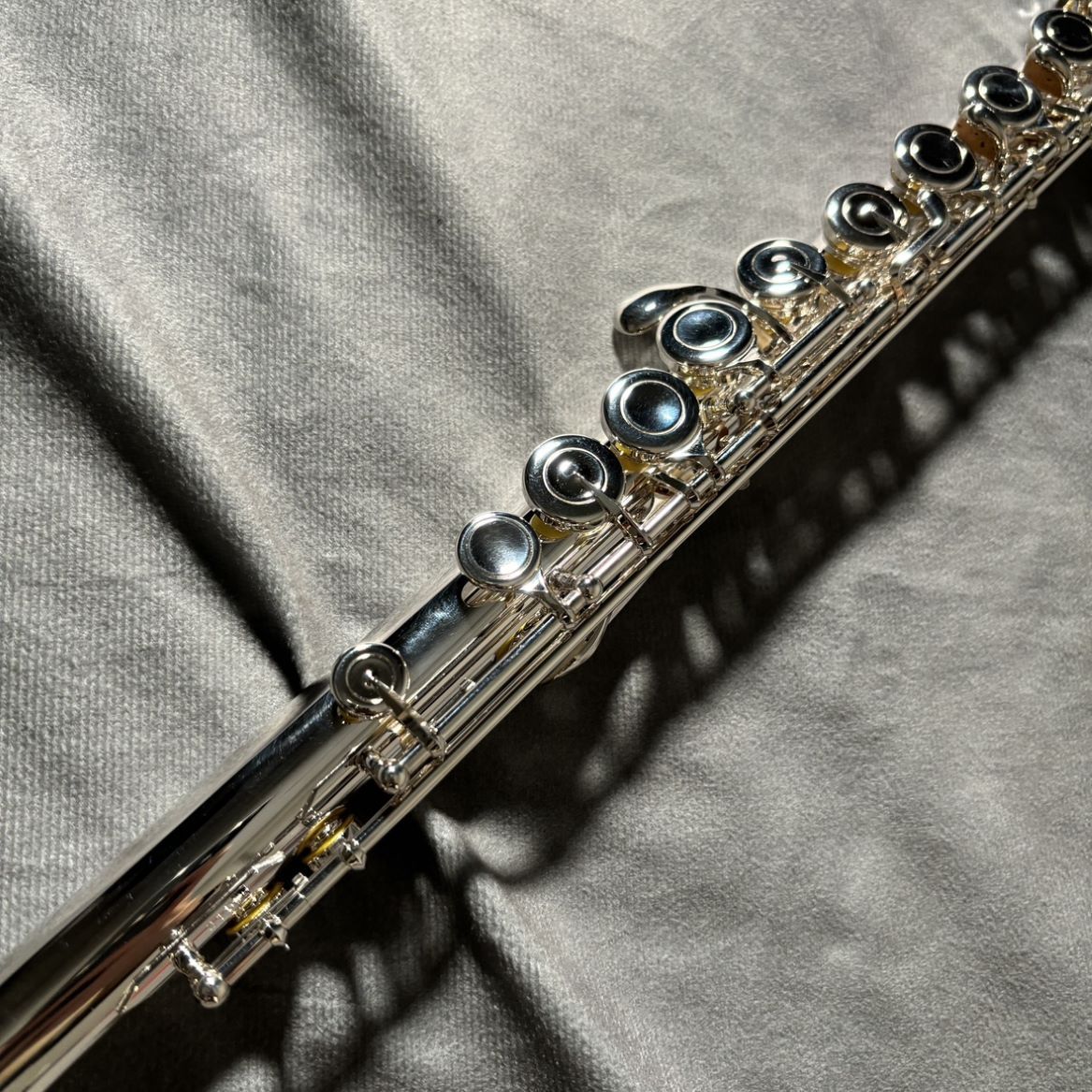 Sankyo Silversonic C/C フルート 管体銀 カバードキー C足部管 ニュー