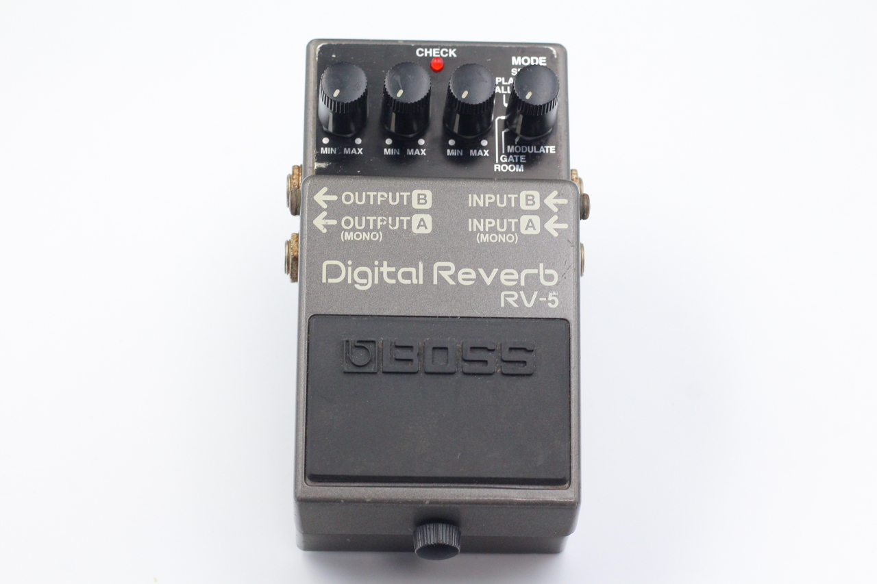 BOSS Digital Reverb RV5 デジタルリバーブ RV-5 Digital Reverb（デジタルリバーブ） │ BOSSマニア共和国