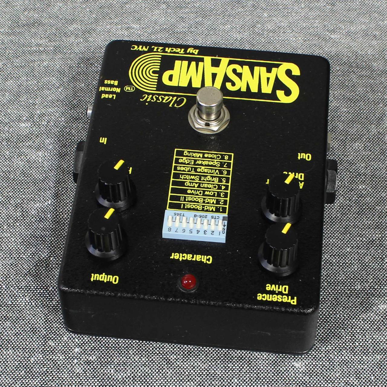 Tech21 SANSAMP CLASSIC (中古)おまけ付き