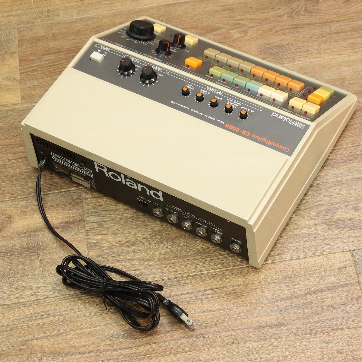 レア ローランド CR-5000 リズムマシン Roland ビンテージ Roland CR-5000 COMPURHYTHM 【VINTAGE】 【キーボードマート新宿
