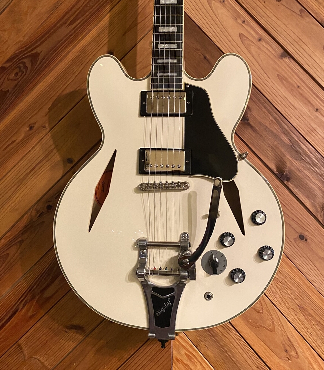 Epiphone Shinichi Ubukata ES-355 ver.02 Classic White（中古