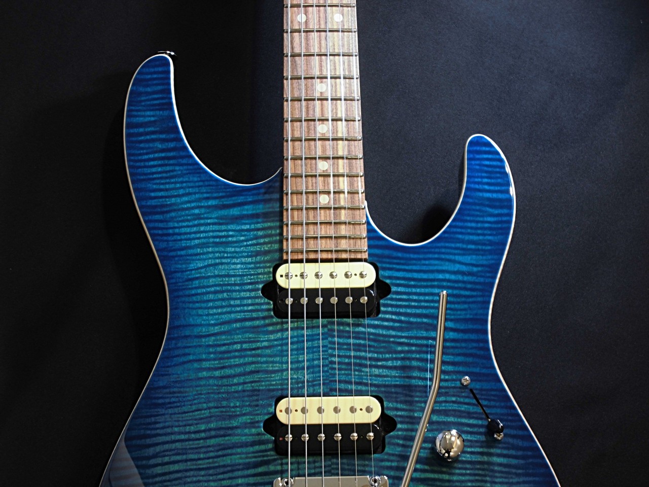 Suhr JE-Line Modern Plus Ash / Aqua Blue Burst【3.28kg】（新品