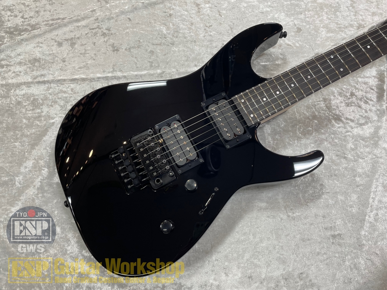 ESP M-II DX/R【Black】（新品/送料無料）【楽器検索デジマート】