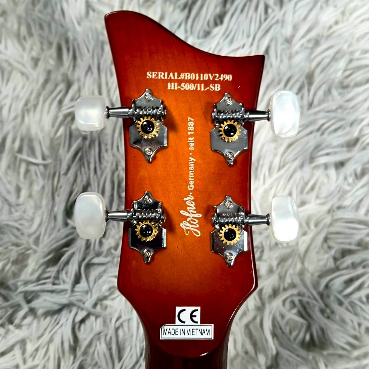 Hofner Violin Bass Ignition-Limited Edition- HI-500/1-SB Lefty