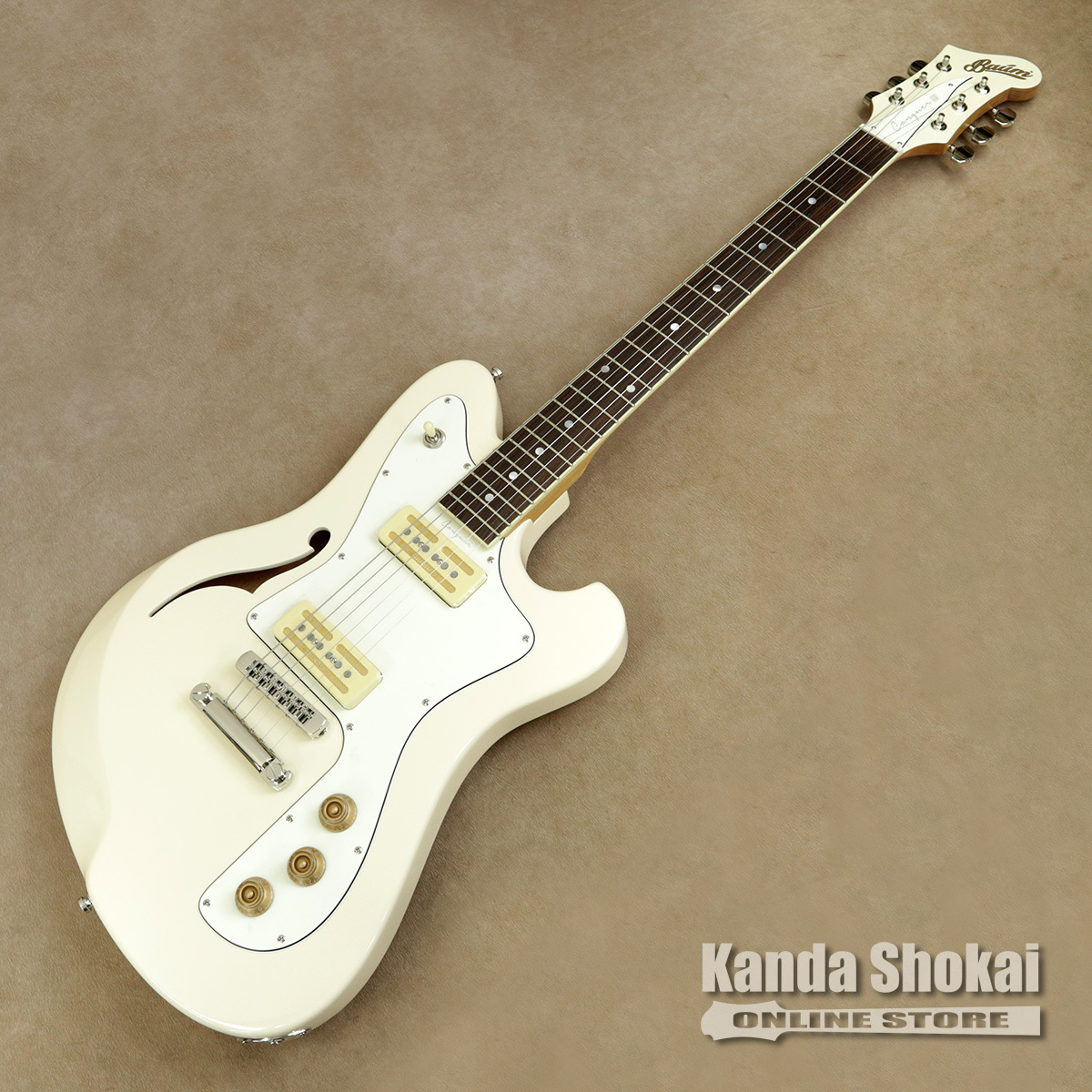 Baum Guitars Conquer 59, Ivory White（新品/送料無料）【楽器検索