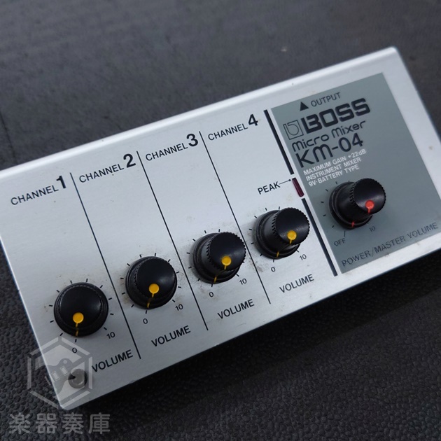 BOSS KM-04 Micro Mixer（中古）【楽器検索デジマート】