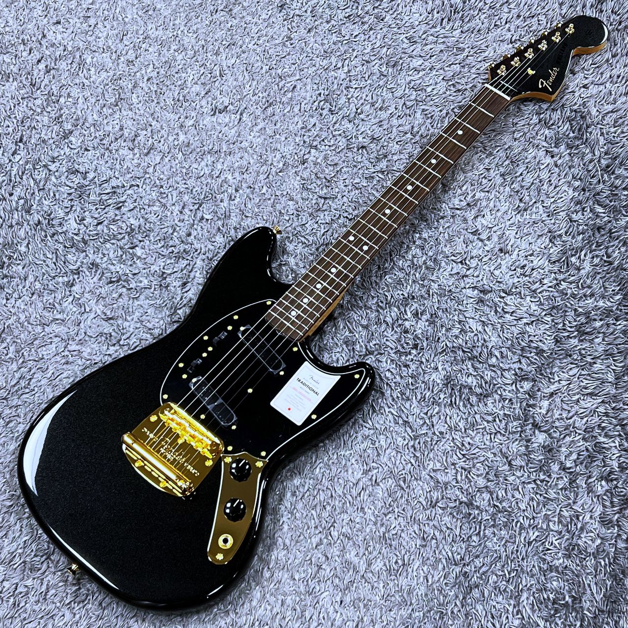 ギター Fender 60s Mustang / Black Pearl Fender Made in Japan Traditional 2025 Collection 60s Mustang Black