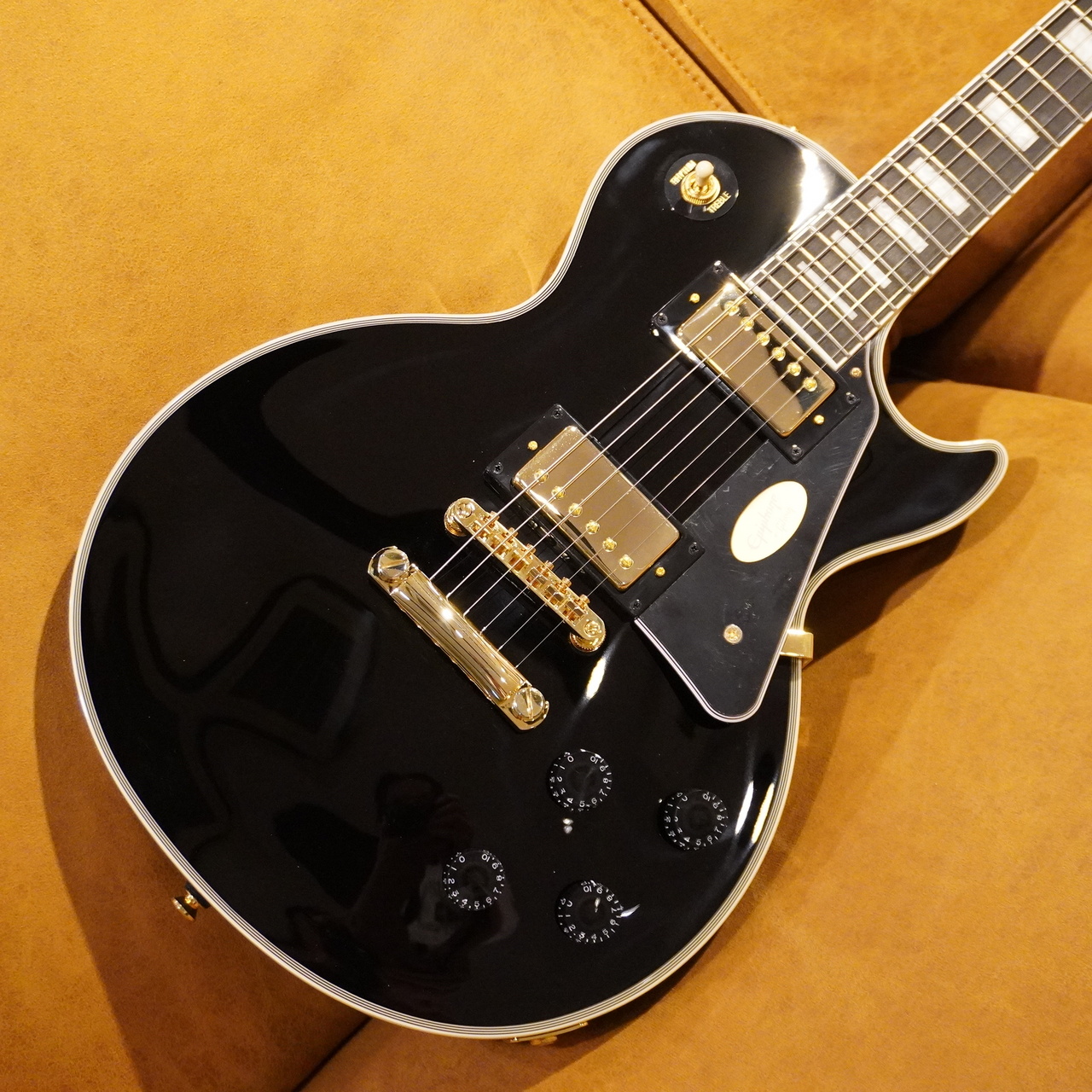 Epiphone Inspired by Gibson Les Paul Custom Ebony（新品