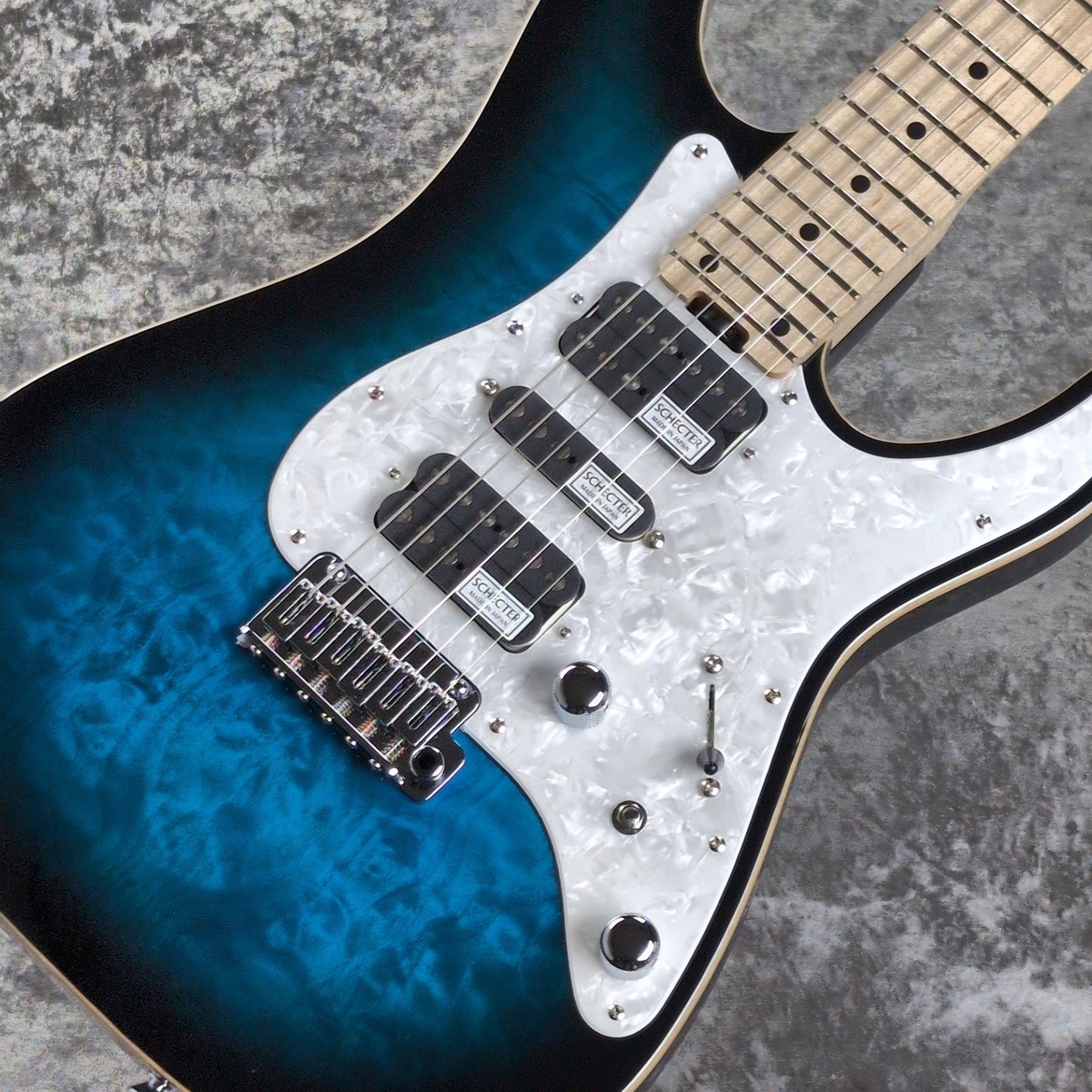 SCHECTER SD-2-24-AL ~Blue Black Burst~ #S2605081 [3.83kg