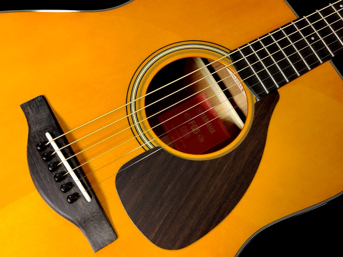 YAMAHA FG5 VN GLOSS Vintage Natural Red Label（新品）【楽器検索
