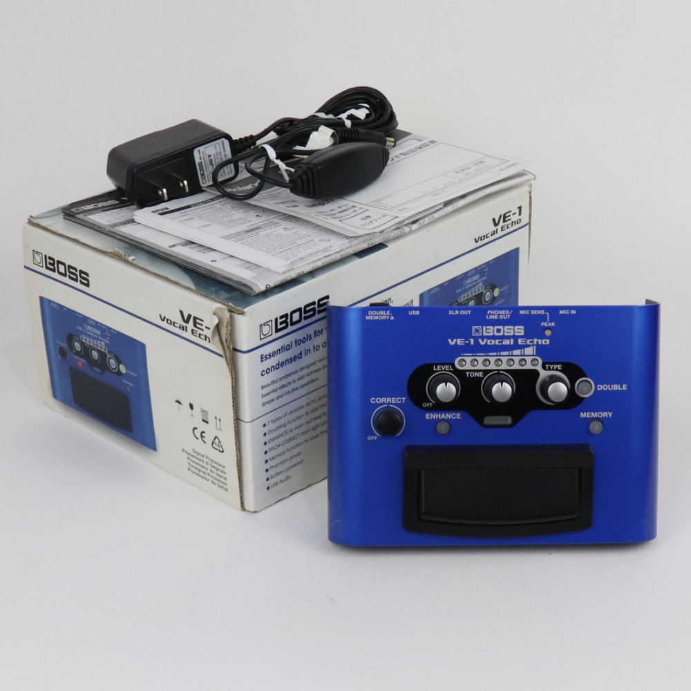 BOSS VE-1 Vocal Echo ボーカル用エフェクター BOSS VE-1 Vocal Echo ボーカルエフェクター ボス VE1 | 島村