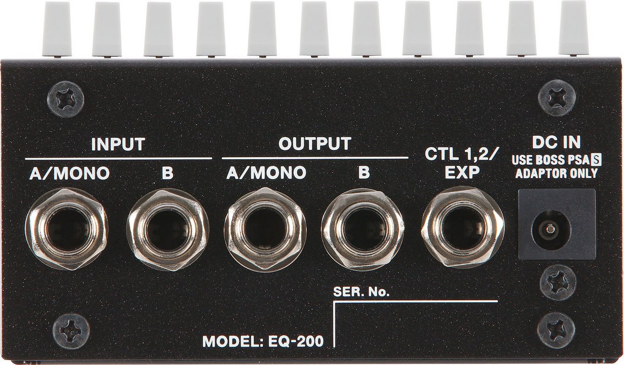 BOSS EQ-200 グラフィックイコライザー ボス ギター エフェクター【梅田店】（新品）【楽器検索デジマート】