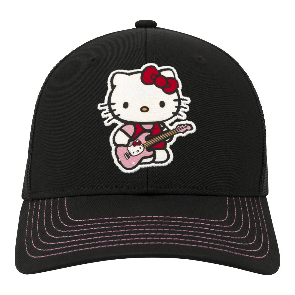 Fender フェンダー Fender x Hello Kitty Black Logo Hat キャップ（新品/送料無料）【楽器検索デジマート】