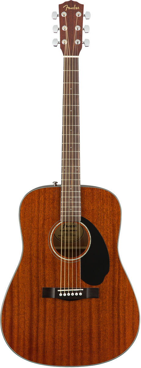 Fender Acoustics CD-60S All Mahogany Dreadnought Walnut