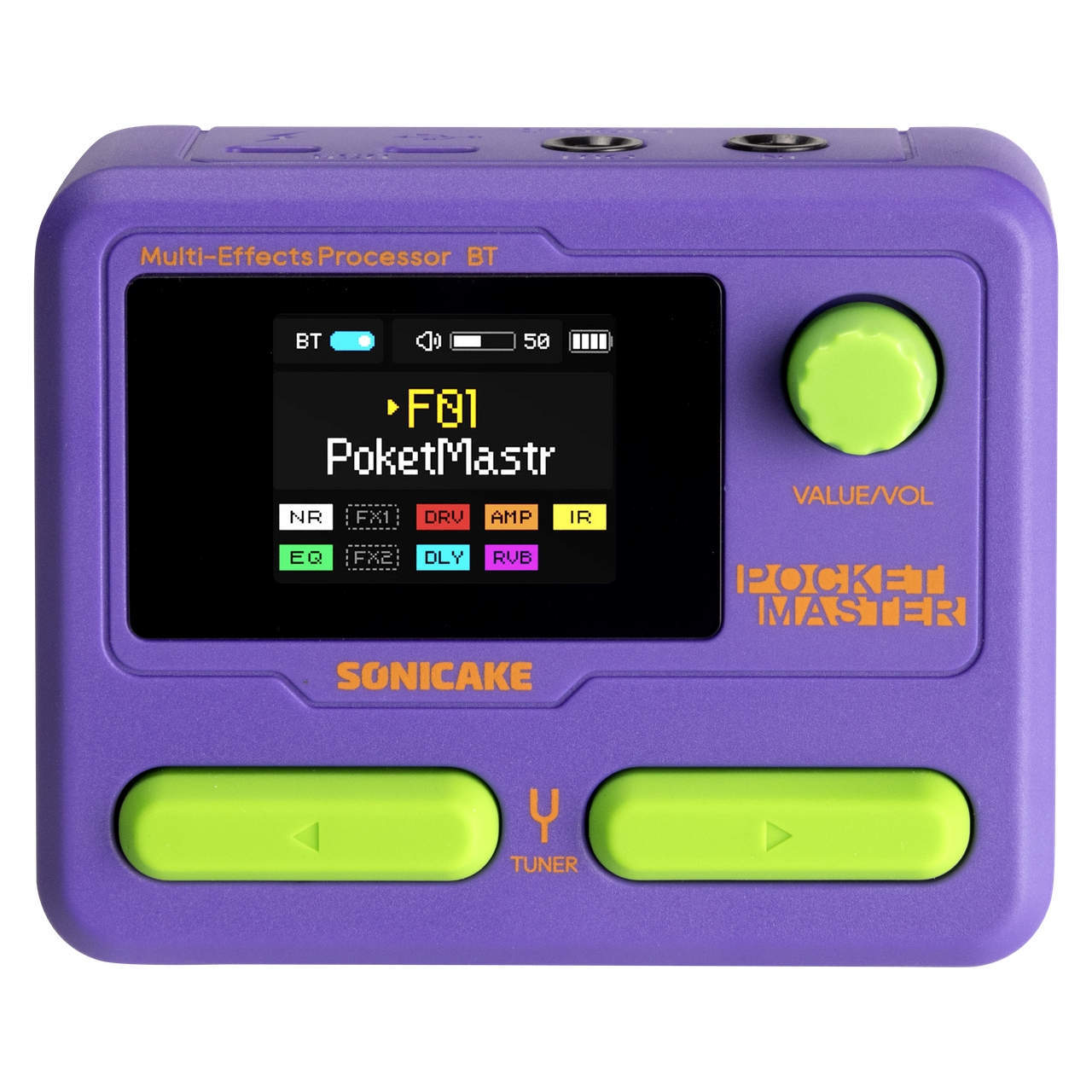 SONICAKE POCKET MASTER マルチエフェクター【美品】 SONICAKE Pocket Master Guitar Modeling IR Cabinets