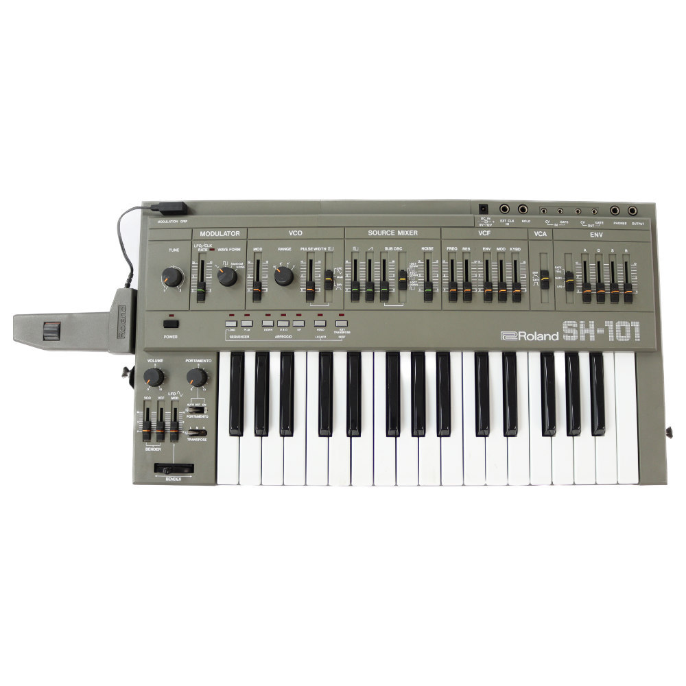 Roland 【中古】 アナログシンセサイザー ROLAND SH-101 モジュレーショングリップ付き