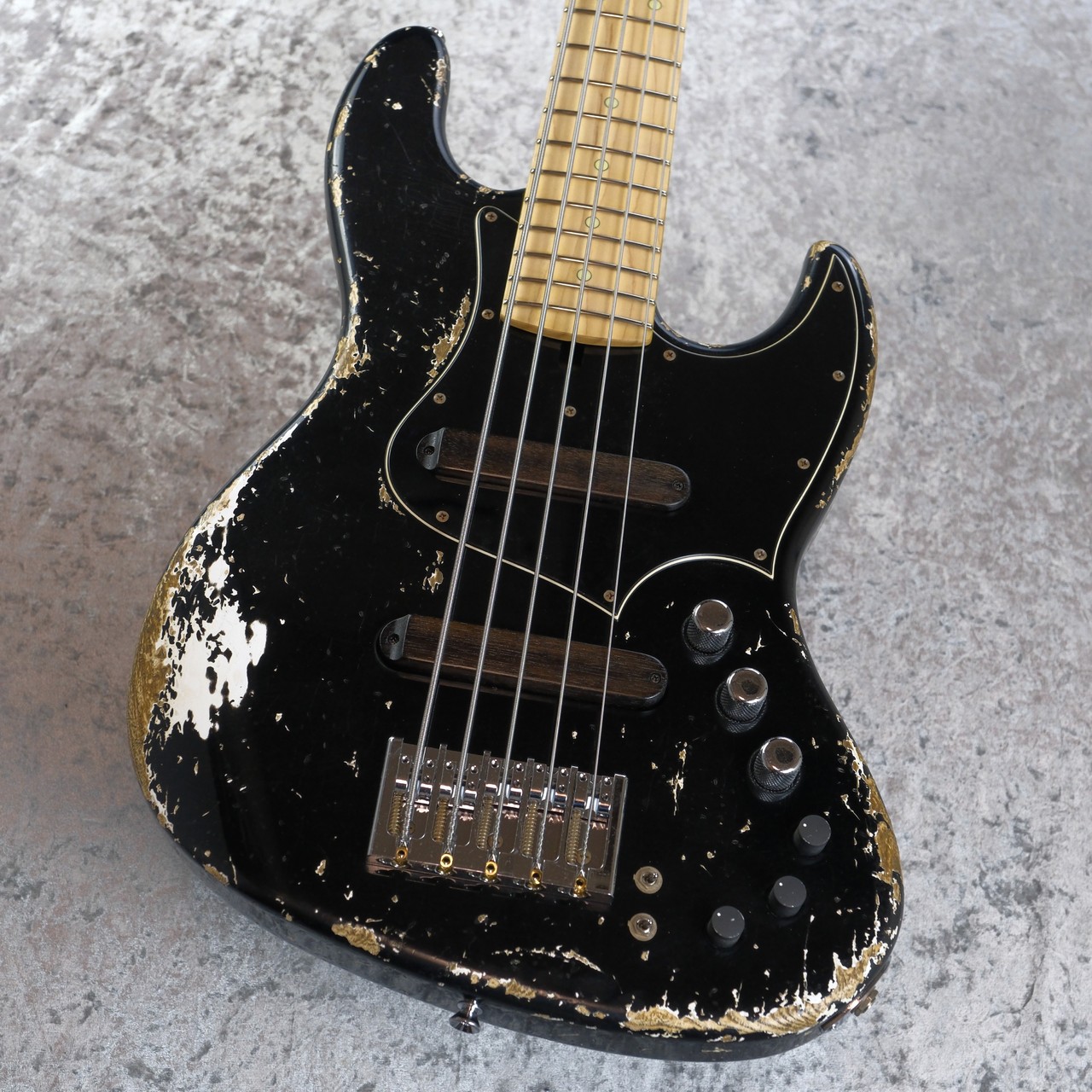 Xotic XJ-1T 5st Black H-Aged Ash/M Lindy - Black -【4.50kg