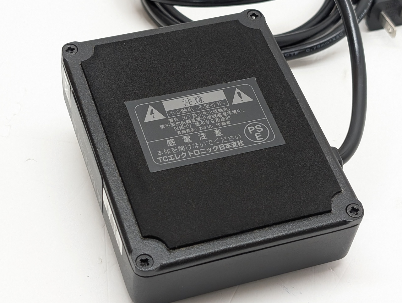 tc electronic STEREO CHORUS+ PITCH MODULATOR & FLANGER（中古/送料