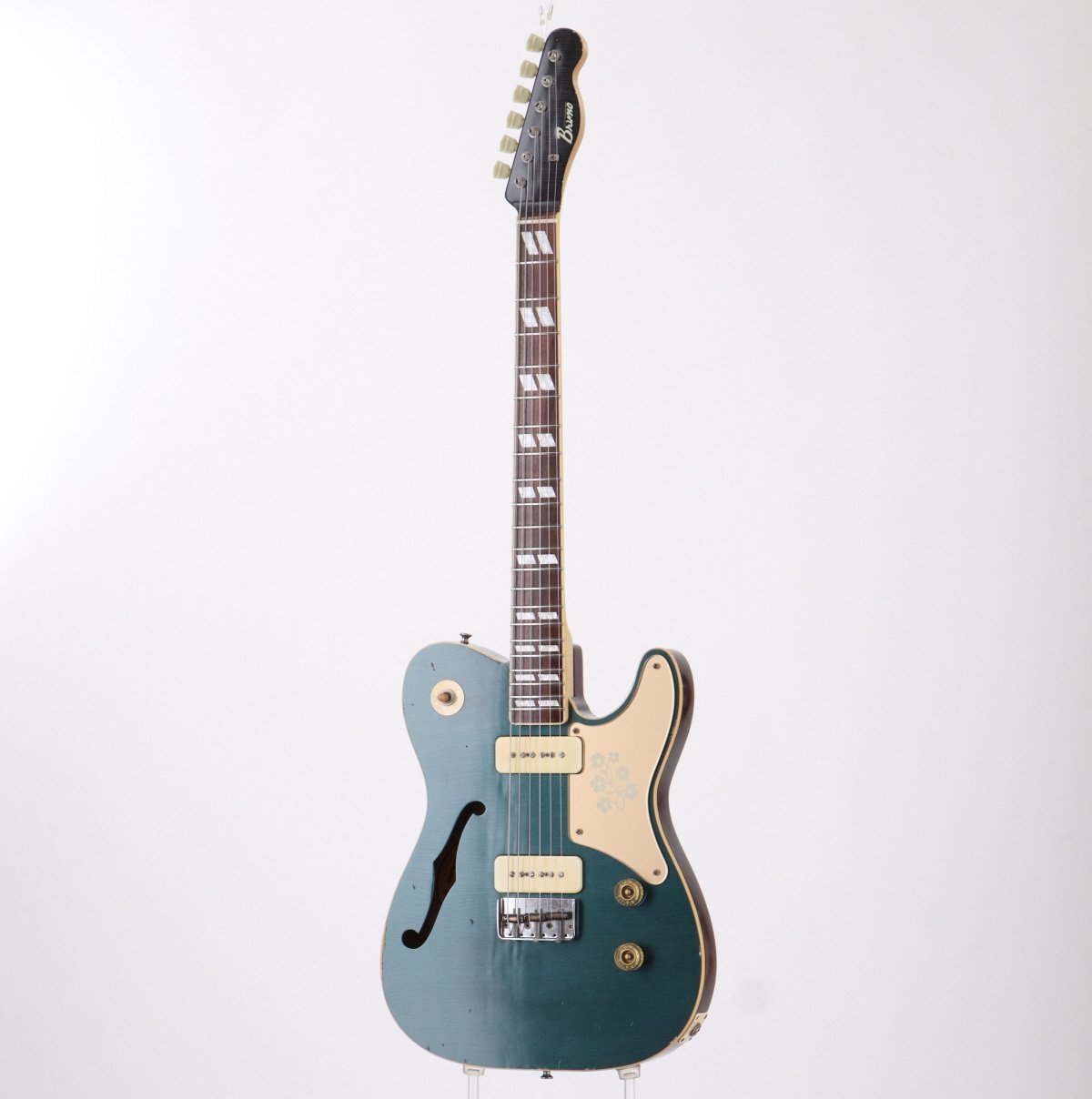ギター bruno guitars TN-295 Pelham Blue bruno guitars TN-295 Pelham Blue
