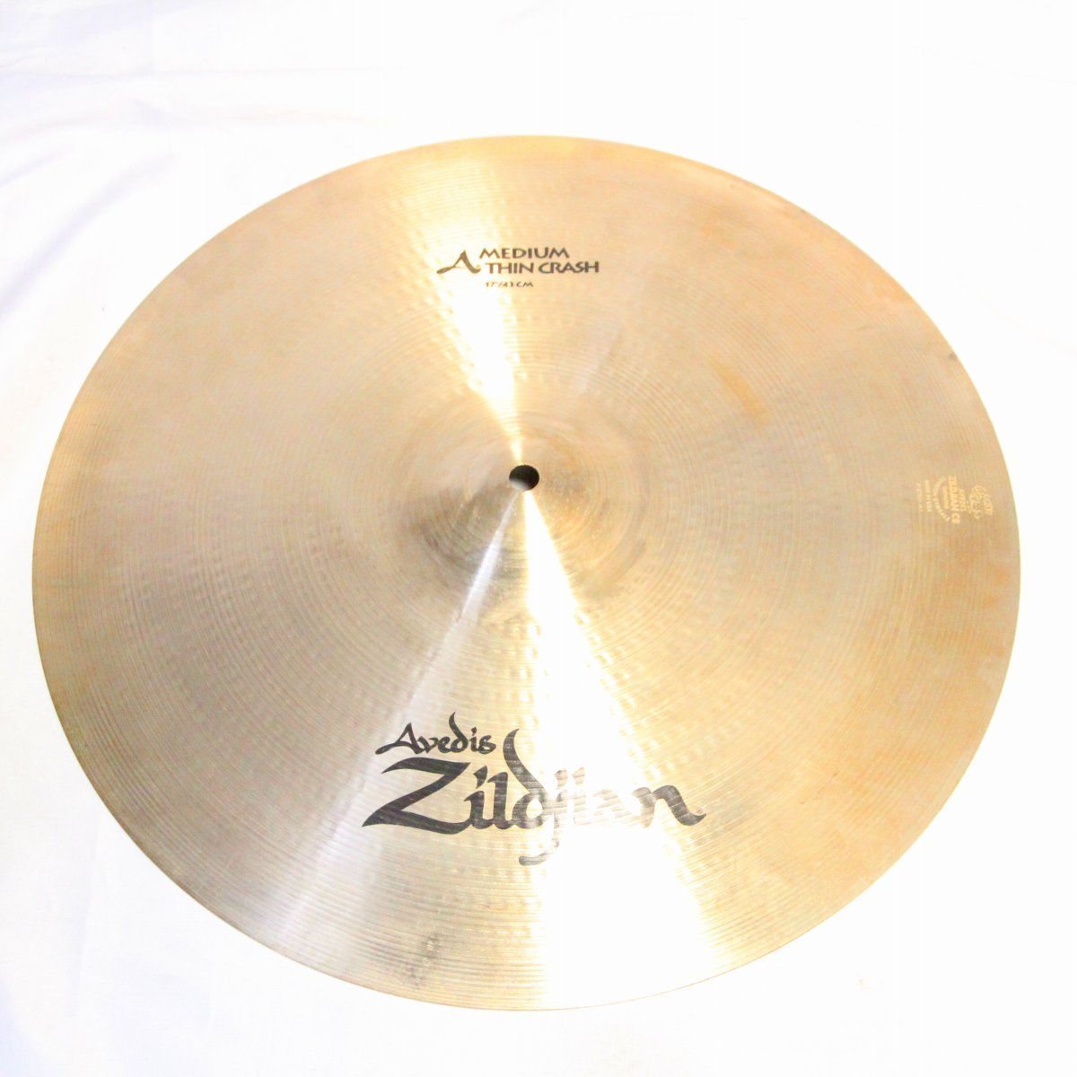 Avedis Zildjian  17インチ クラッシュ シンバル Avedis Zildjian 17インチ クラッシュ シンバル