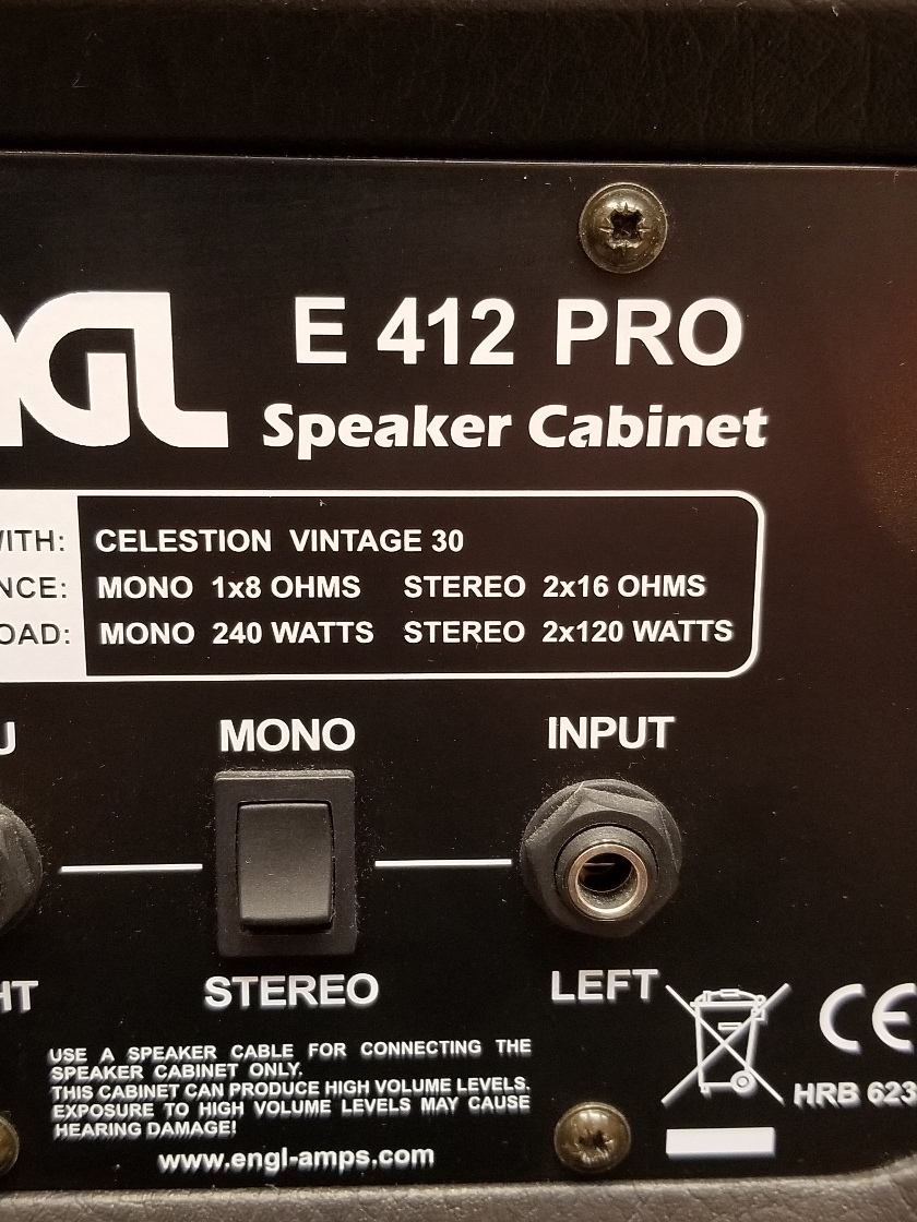 ENGL POWERBALLⅡ + E412 PRO 【ヘッド&キャビネットセット価格 
