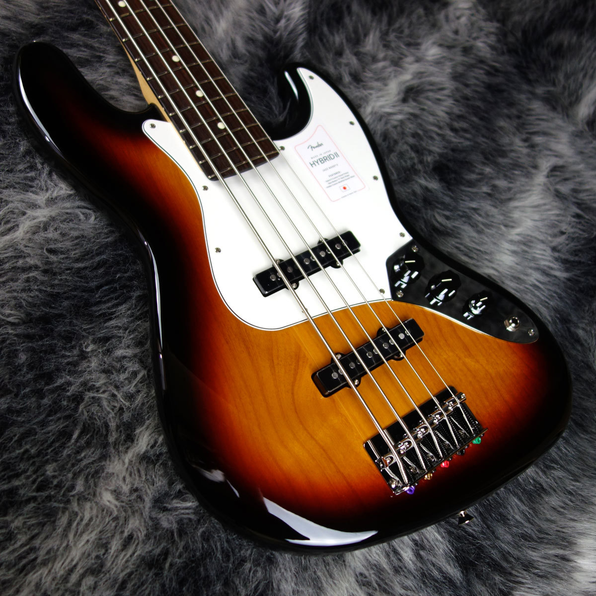 Fender Made in Japan Hybrid II Jazz Bass V 3-Color Sunburst（新品 