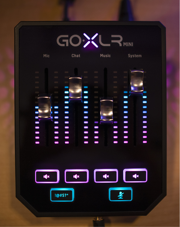 GO XLR オーディオインターフェイスGOXLR