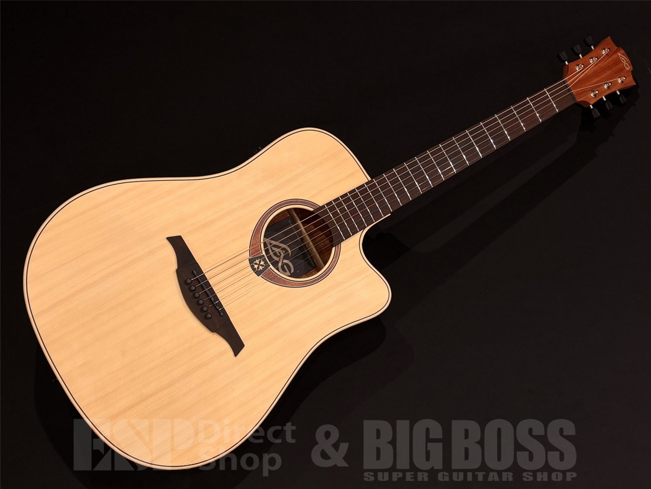 LAG Guitars T70DCE / Natural（新品/送料無料）【楽器検索デジマート】