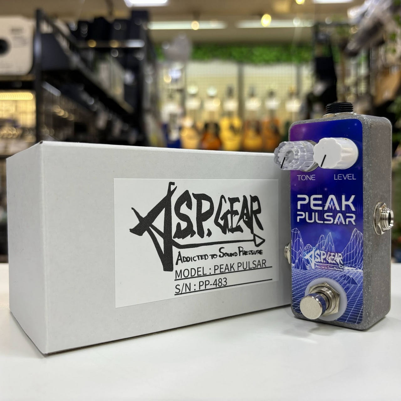 激安大特価！ A.S.P. GEAR PEAK PULSAR / プリアンプ（新品/送料無料）【楽器 キーホルダー・アクリルキーホルダー