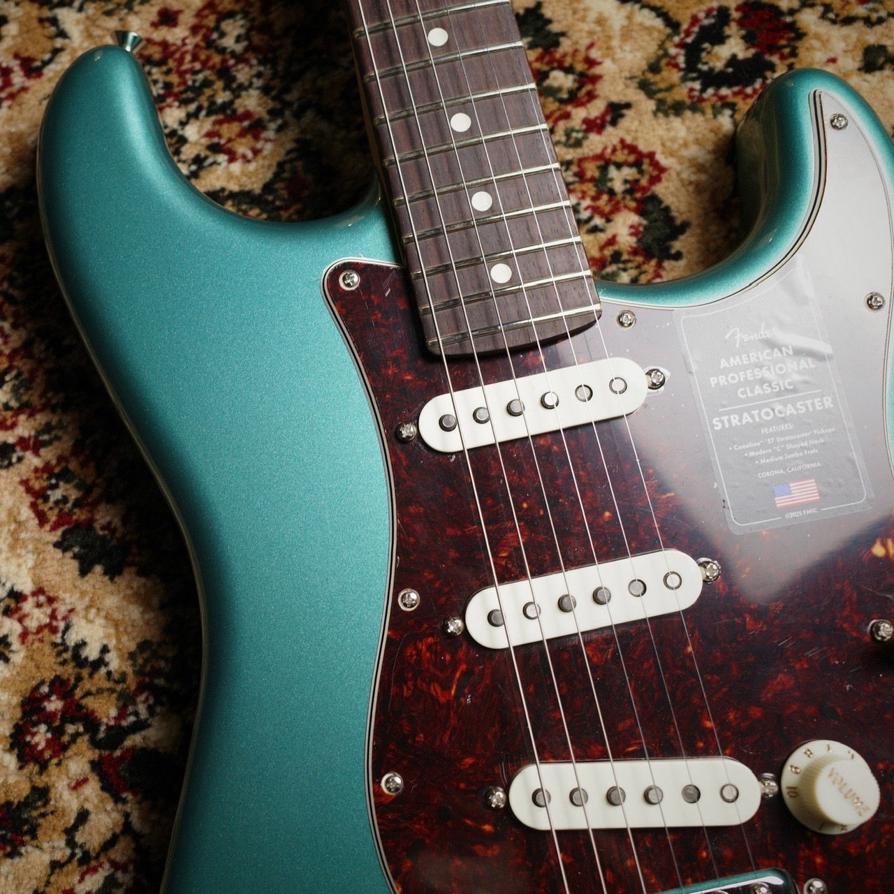 Fender American Professional Classic Stratocaster Faded Sherwood