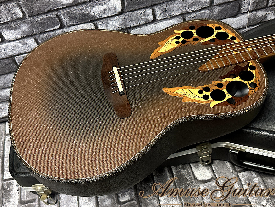 Ovation Adamas II 1681-9 # Brown 1990年製【DEEP BOWL】