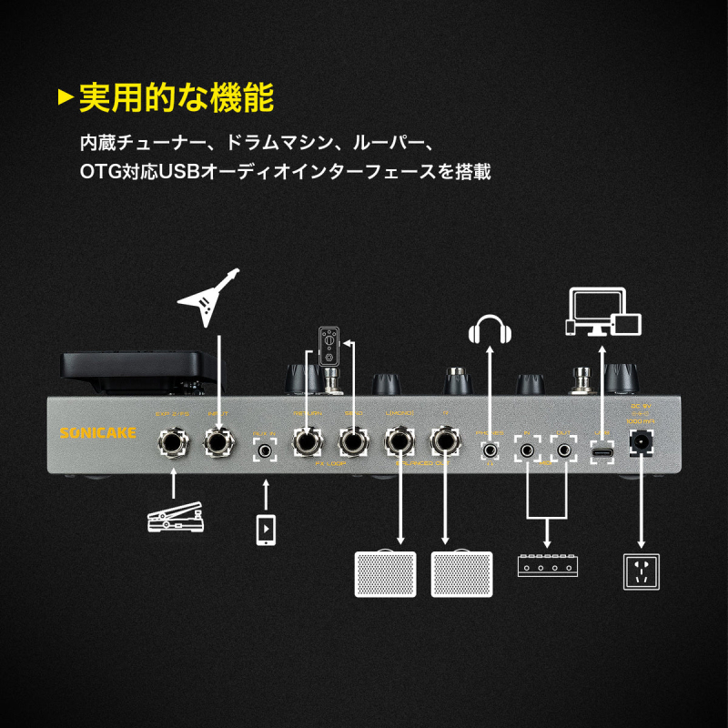 SONICAKE Matribox II《マルチエフェクター》【オンラインストア