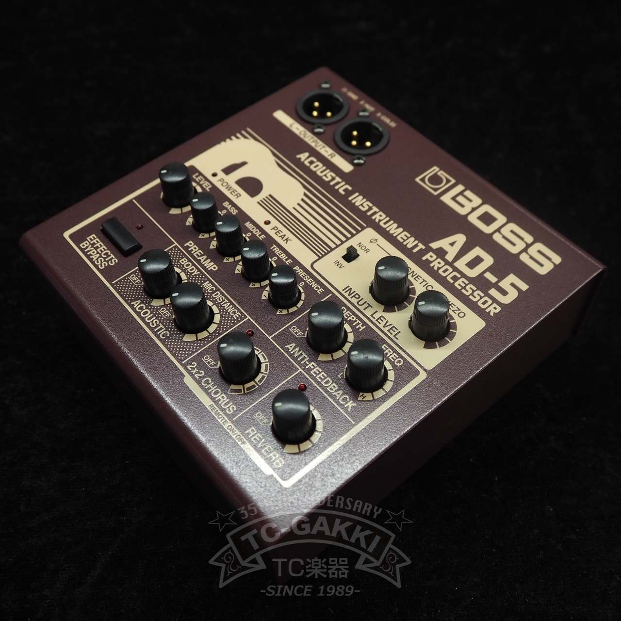 BOSS AD-5 ACOUSTIC INSTRUMENT PROCESSOR（中古）【楽器検索デジマート】
