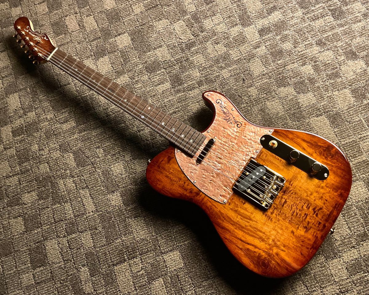 momose MT-EXOTIC MAPLE SP'23/WG Brown Burst Exotic Maple Top Wenge